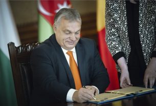 Orbán Viktor Bukarestben