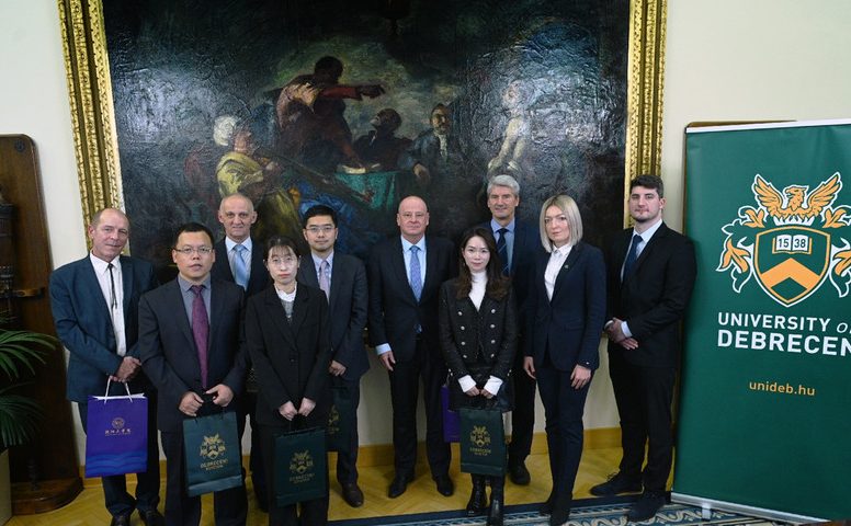 Kínai delegáció Debreceni Egyetem