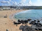 Egyesült Királyság, St Ives, Anglia, strand, tenger, tengerpart