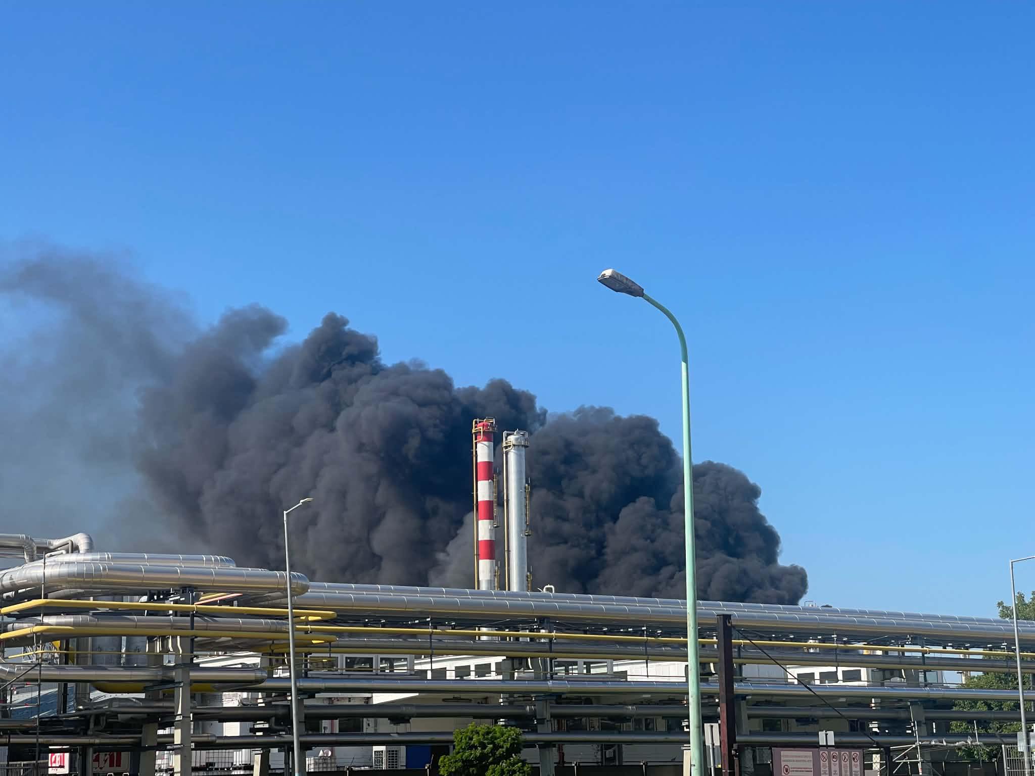 Robbanás történ a Mol tiszaújvárosi üzemében